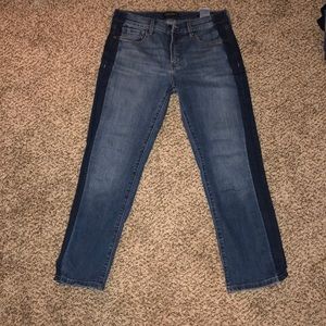 Banana Republic two-zoned jeans